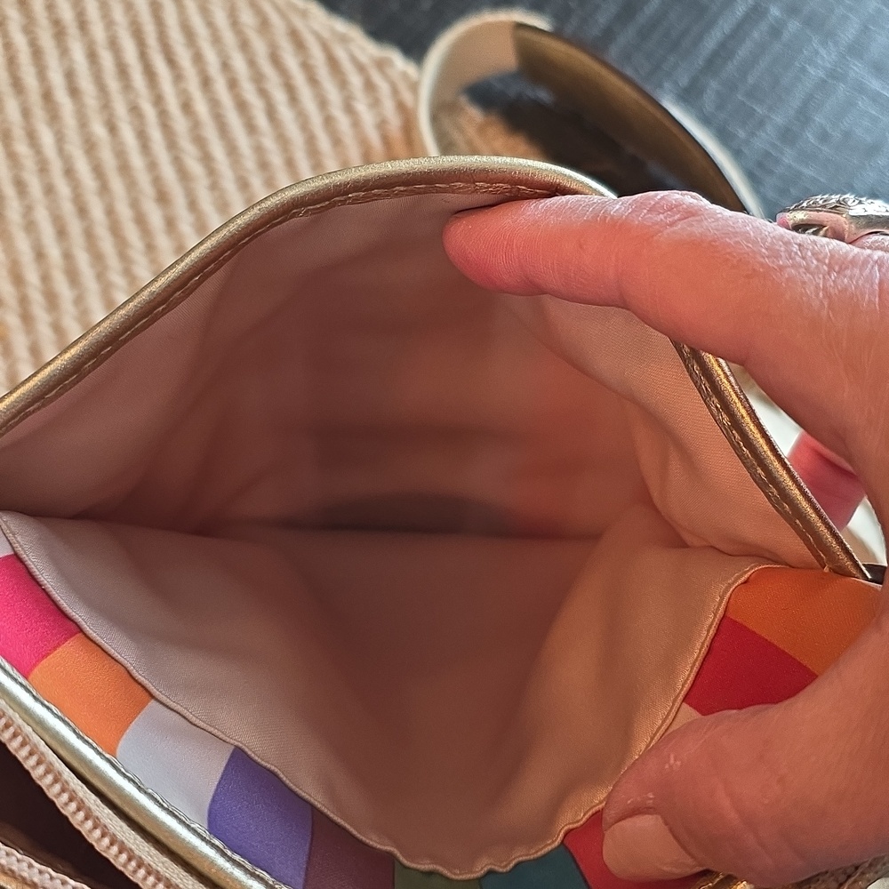 Coach Legacy Striped Crossbody In Pastels - Picture 11 of 11